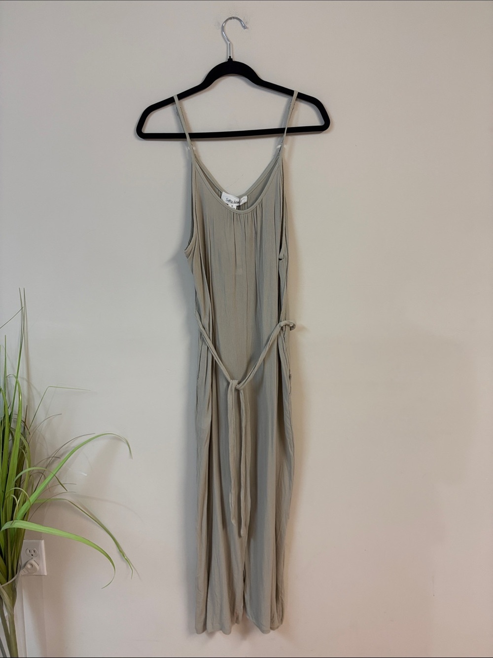 ❤️BNWT  Salty Lemon Oversized Jumpsuit size S in Thyme - Picture 2 of 5